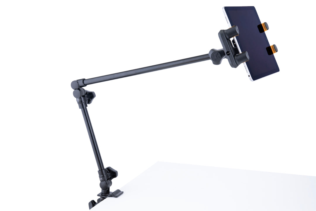 Hercules DG107B: Universal Podcast Mic & Cam Arm Stand
