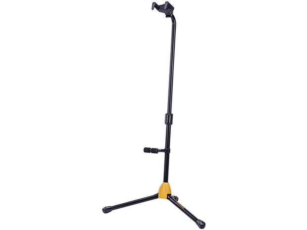Hercules GS412BPLUS:Auto Grab Single Guitar Std w/ rest