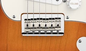 American Vintage Hard-Tail Stratocaster Bridge
