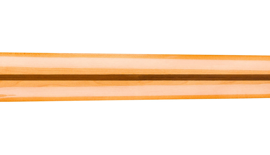 Custom “C”-shaped maple neck