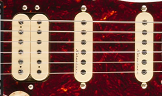 NEW PLAYER II MODIFIED HUMBUCKER AND NOISELESS STRAT PICKUPS