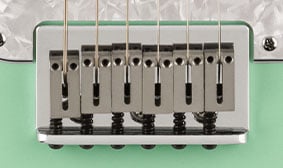 HARDTAIL STRATOCASTER BRIDGE WITH BLOCK SADDLES