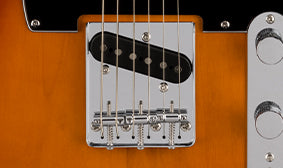VINTAGE-STYLE STRING-THROUGH-BODY BRIDGE