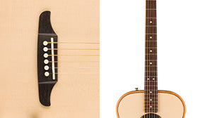 Rosewood Fingerboard and Bridge