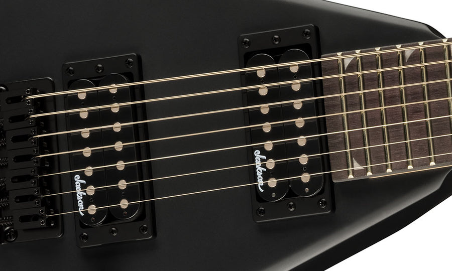 DUAL JACKSON HIGH-OUTPUT 7-STRING HUMBUCKING PICKUPS