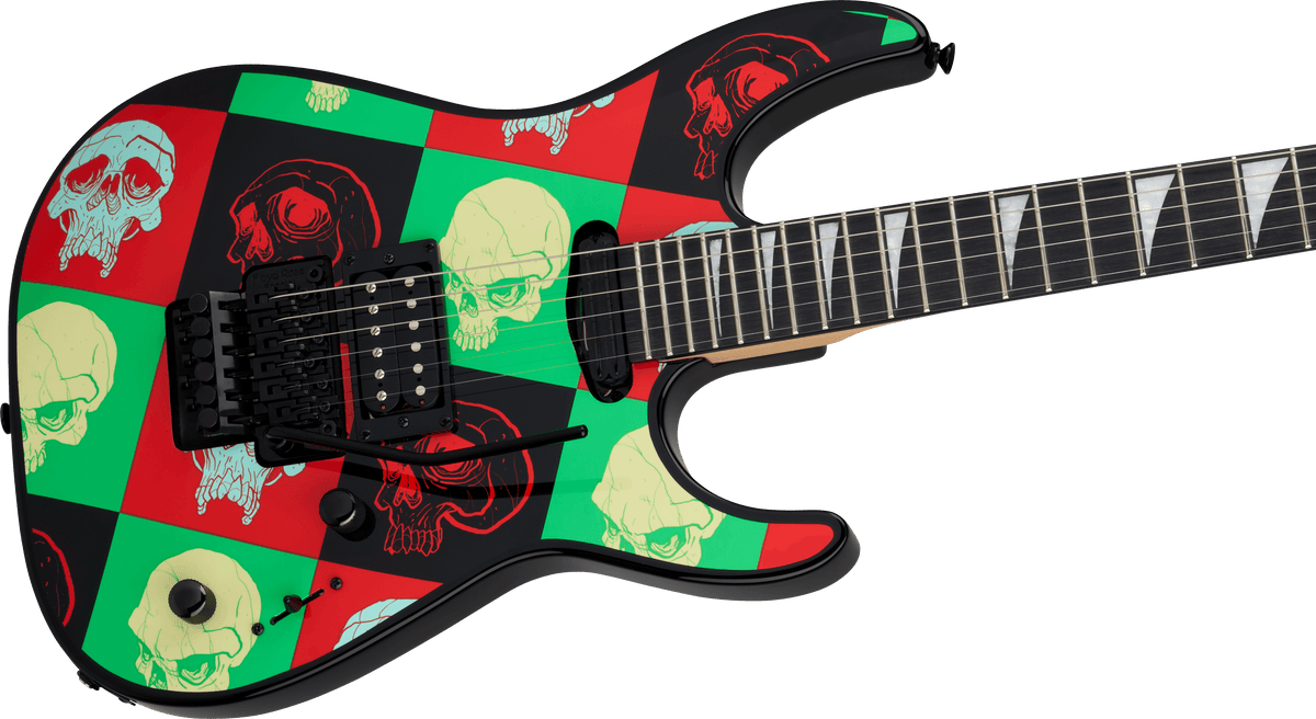 Jackson X Series Dinky DK1A, body detail