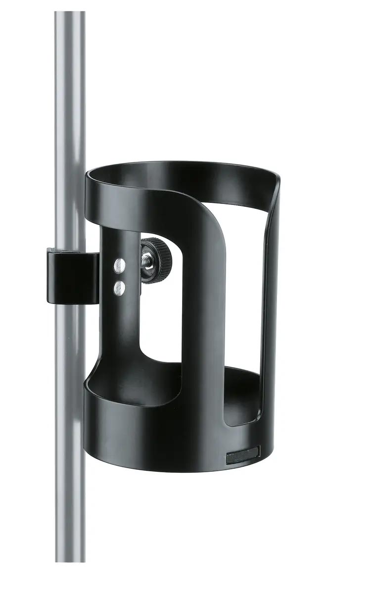 K&M Drink Holder with Clamp for Mic/Music Stand (KM 16022)