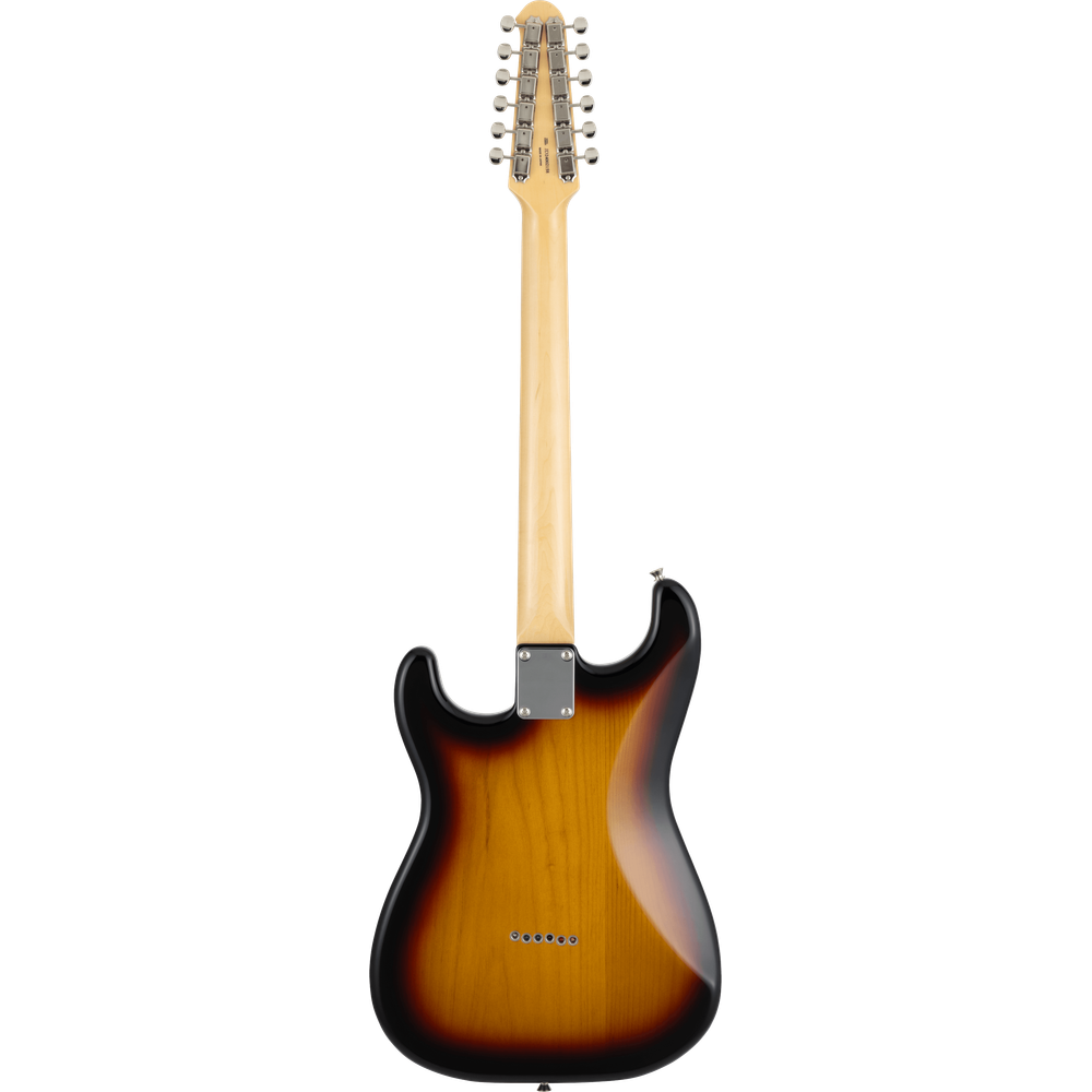 Made in Japan Limited Stratocaster XII 3-Colour Sunburst Rosewood Alder back
