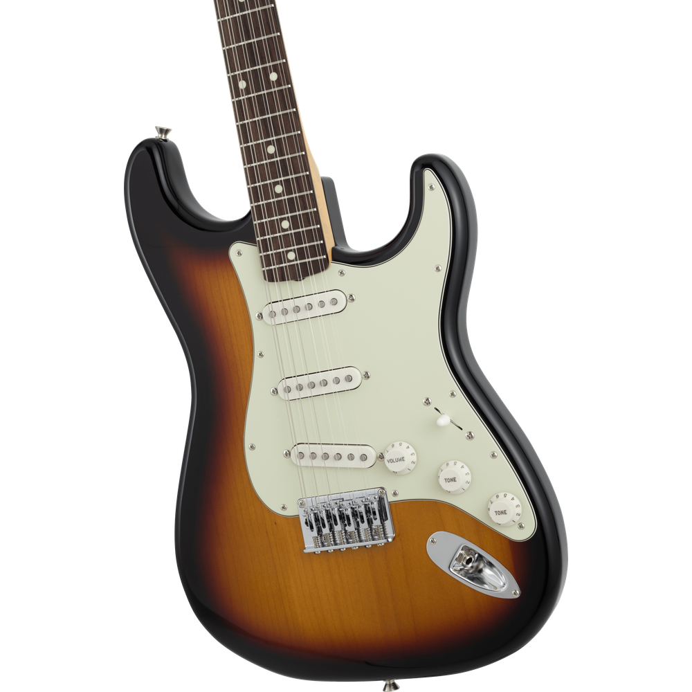 Made in Japan Limited Stratocaster XII 3-Colour Sunburst Rosewood Alder body
