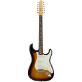 Made in Japan Limited Stratocaster XII 3-Colour Sunburst Rosewood Alder front