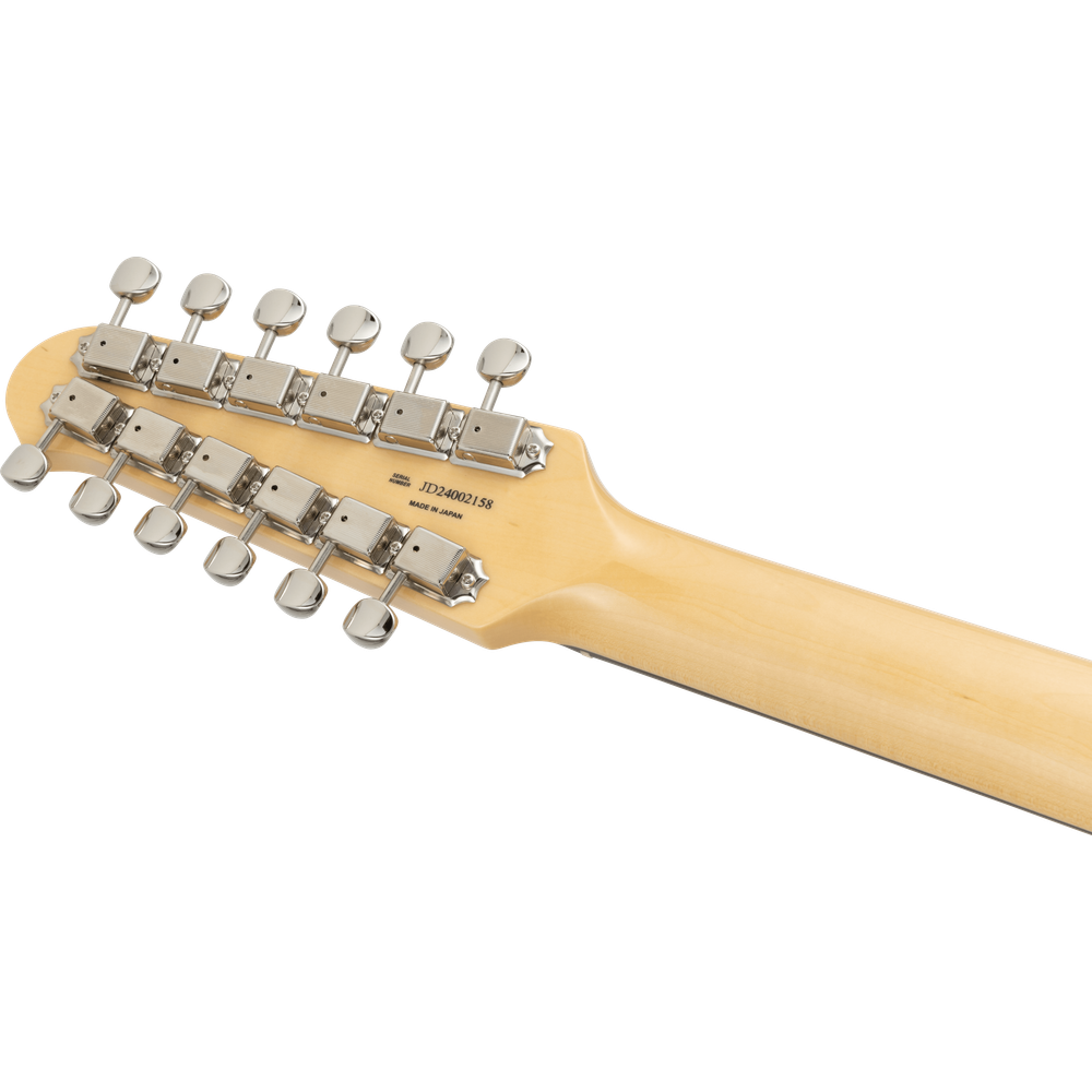 Made in Japan Limited Stratocaster XII 3-Colour Sunburst Rosewood Alder headstock back
