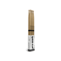 Promark Classic Forward 2B Hickory Drumstick, Oval Wood Tip