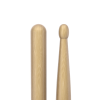 Promark Classic Forward 2B Hickory Drumstick, Oval Wood Tip
