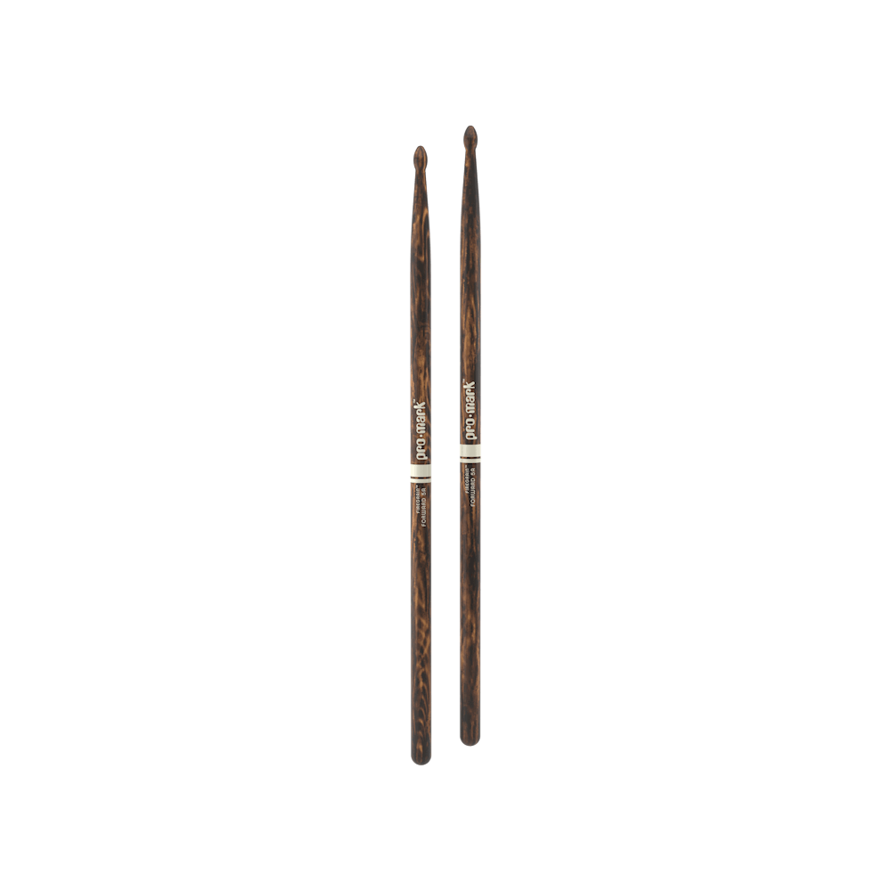 Promark Classic Forward 5A FireGrain Hickory Drumstick, Oval Wood Tip