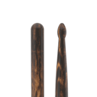 Promark Classic Forward 5A FireGrain Hickory Drumstick, Oval Wood Tip