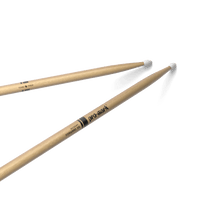 Promark Classic Forward 5A Hickory Drumstick, Oval Nylon Tip