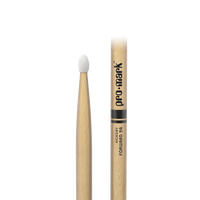 Promark Classic Forward 5A Hickory Drumstick, Oval Nylon Tip