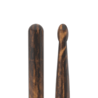 Promark Classic Forward 5B FireGrain Hickory Drumstick, Oval Wood Tip