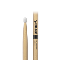 Promark Classic Forward 5B Hickory Drumstick, Oval Nylon Tip
