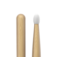 Promark Classic Forward 5B Hickory Drumstick, Oval Nylon Tip