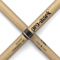 Promark Classic Forward 5B Hickory Drumstick, Oval Nylon Tip