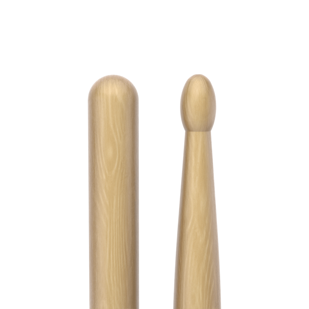Promark Classic Forward 5B Hickory Drumstick, Oval Wood Tip