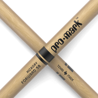 Promark Classic Forward 5B Hickory Drumstick, Oval Wood Tip