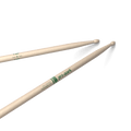 Promark Classic Forward 747 Raw Hickory Drumstick, Oval Wood Tip