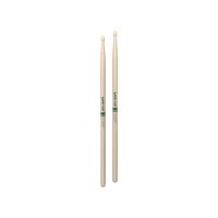 Promark Classic Forward 747 Raw Hickory Drumstick, Oval Wood Tip