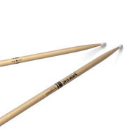 Promark Classic Forward 7A Hickory Drumstick, Oval Nylon Tip