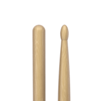 Promark Classic Forward 7A Hickory Drumstick, Oval Wood Tip