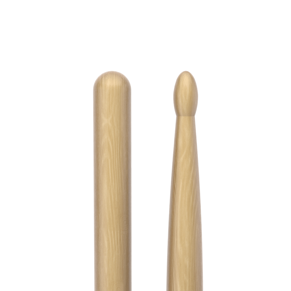 Promark Classic Forward 7A Hickory Drumstick, Oval Wood Tip