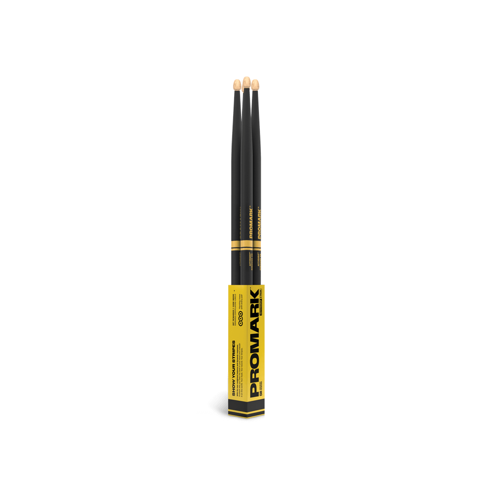 Promark Rebound 5B ActiveGrip Hickory Drumstick, Acorn Wood Tip