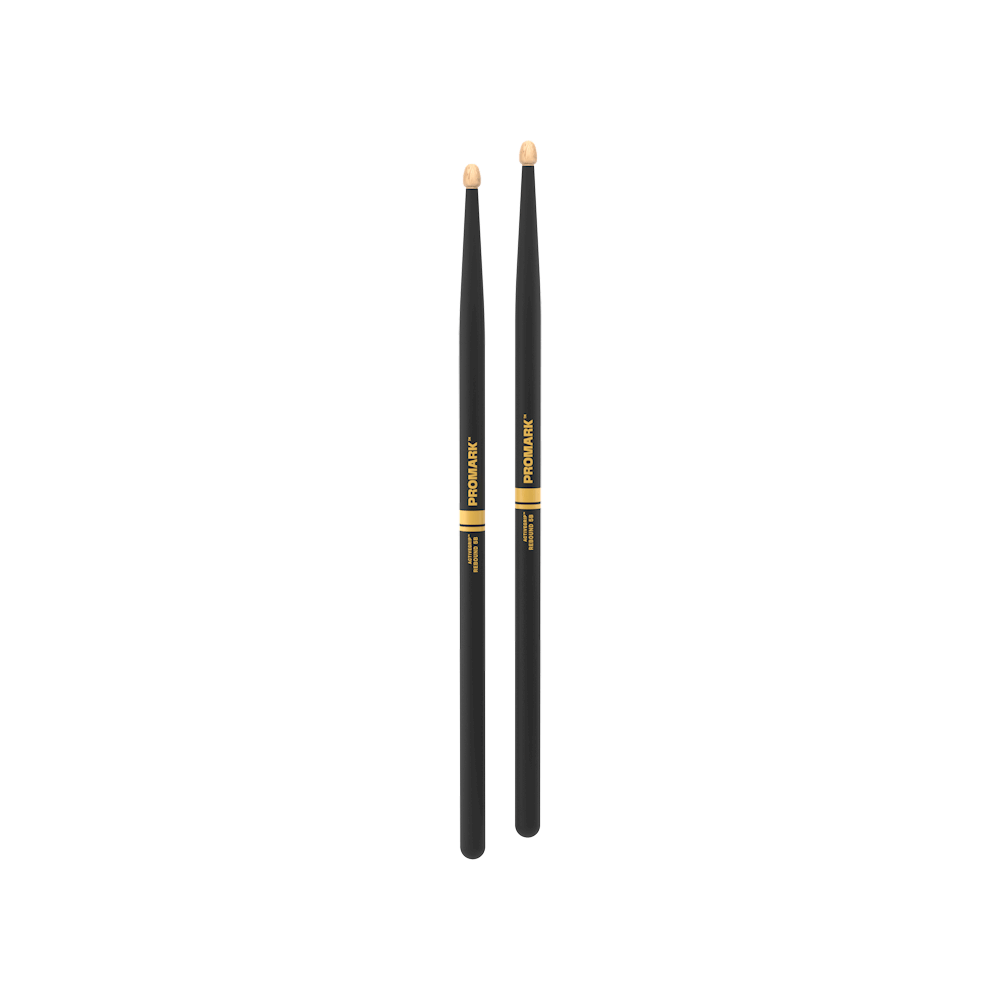 Promark Rebound 5B ActiveGrip Hickory Drumstick, Acorn Wood Tip