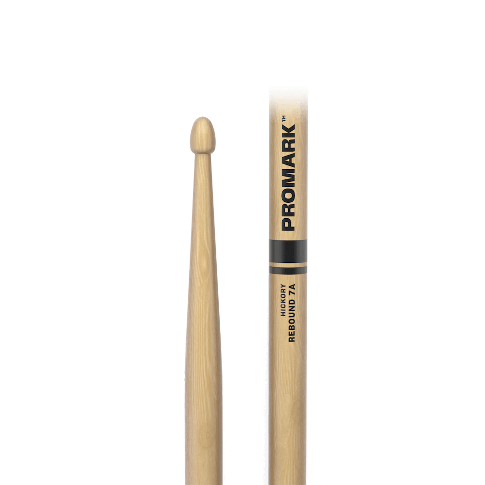 Promark Rebound 7A Hickory Drumstick, Acorn Wood Tip