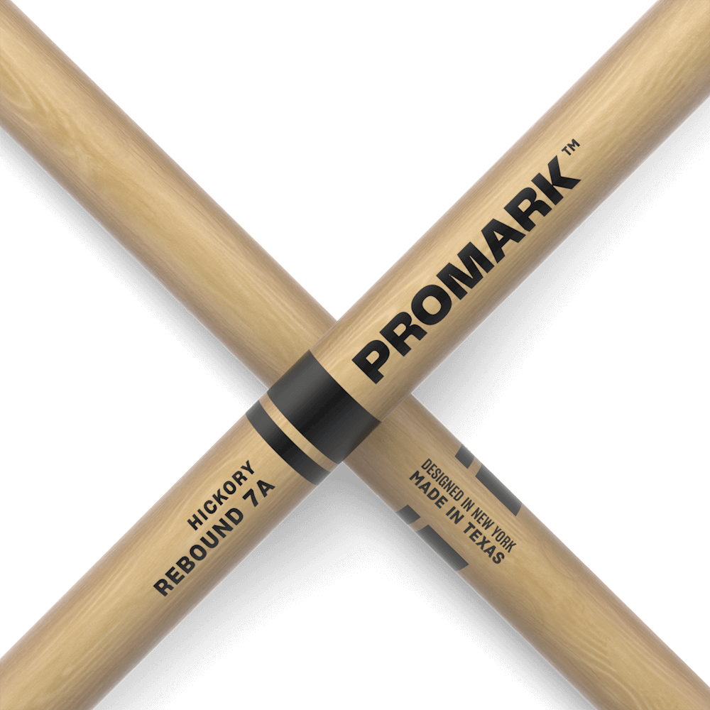 Promark Rebound 7A Hickory Drumstick, Acorn Wood Tip