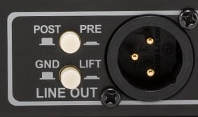 XLR LINE OUTPUT