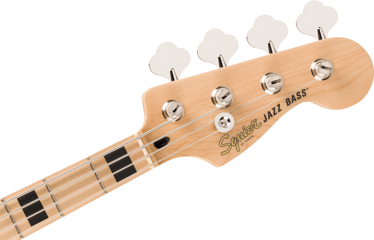 Squier Affinity Series Active Jazz Bass, headstock, front