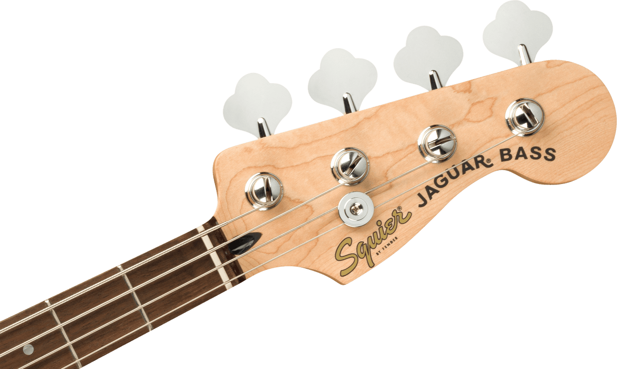 Squier Affinity Series Jaguar Bass H, headstock, front