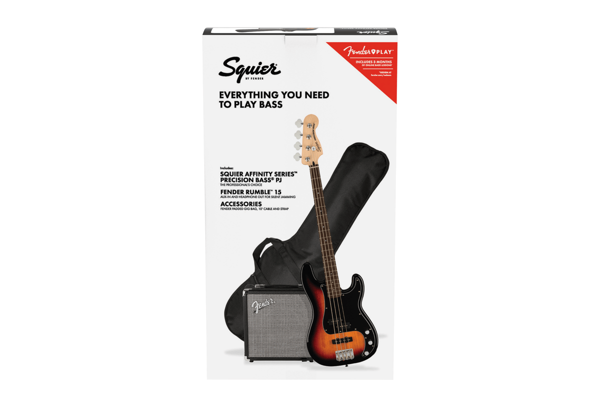 Squier Affinity Series Precision Bass PJ Pack
