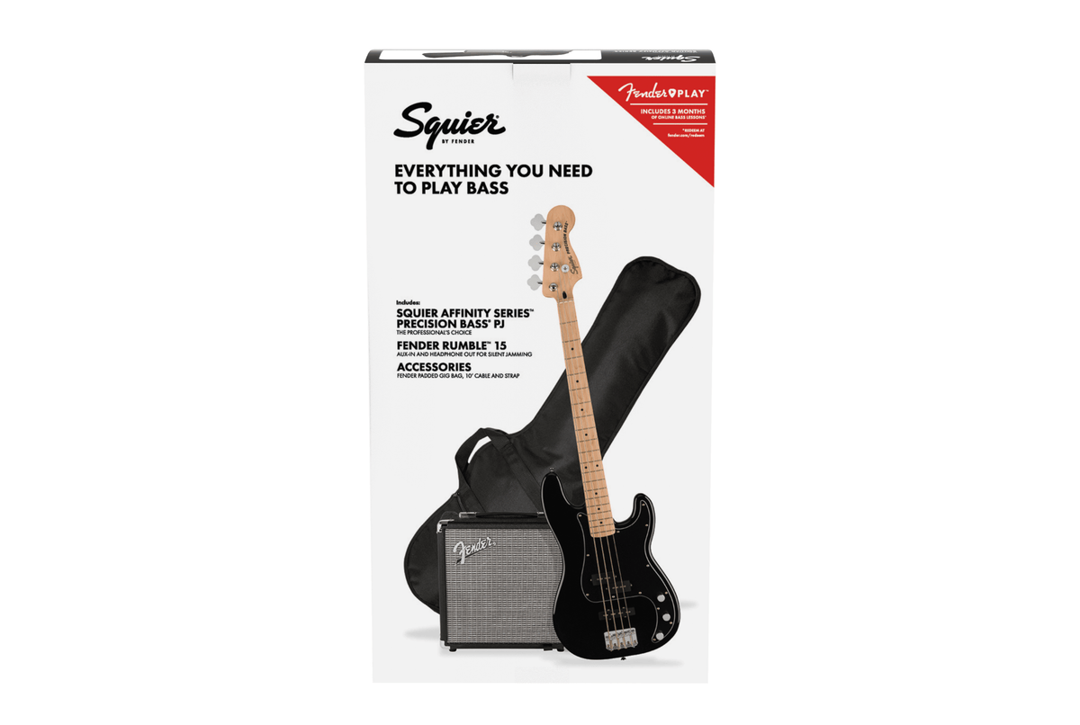 Squier Affinity Series Precision Bass PJ Pack