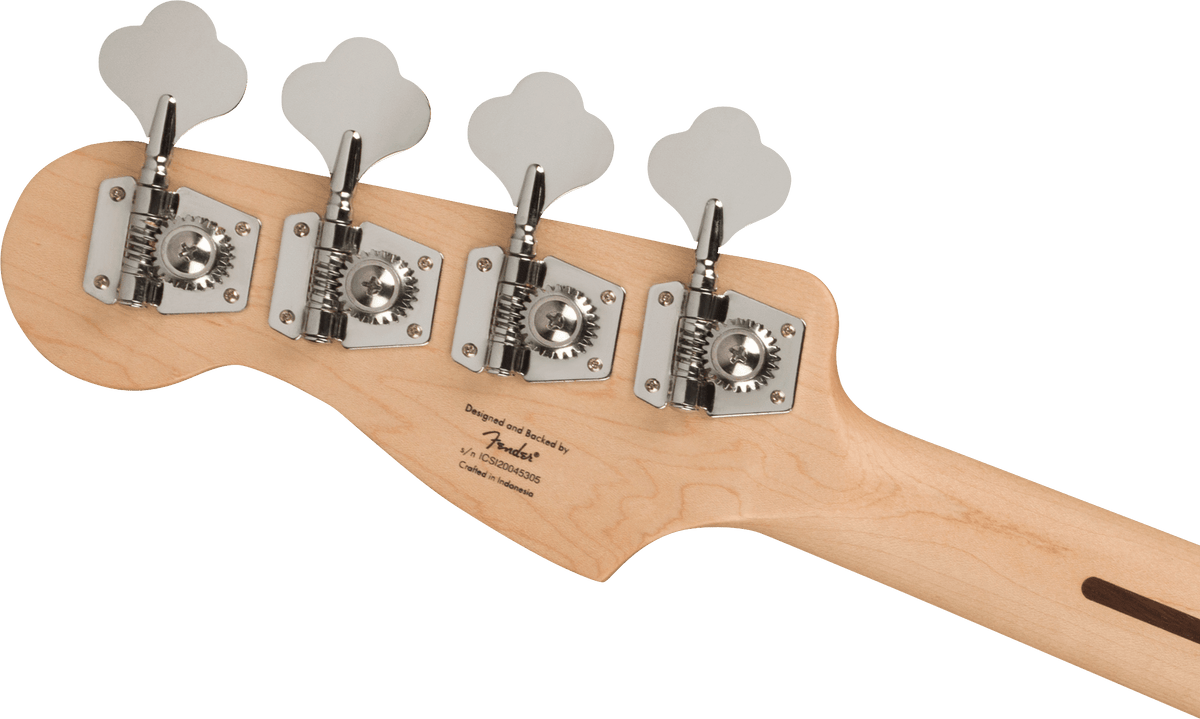 Squier Affinity Series Precision Bass PJ Pack, headstock, back