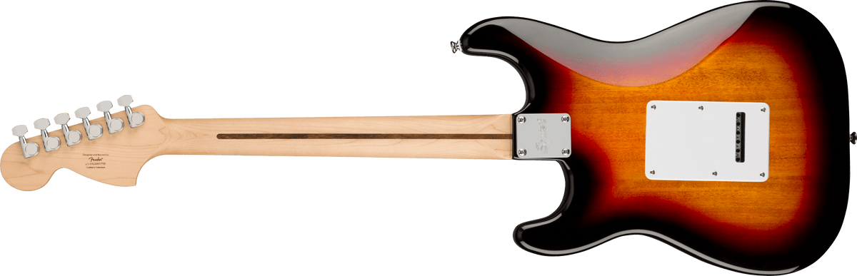 Squier Affinity Series Stratocaster, back view