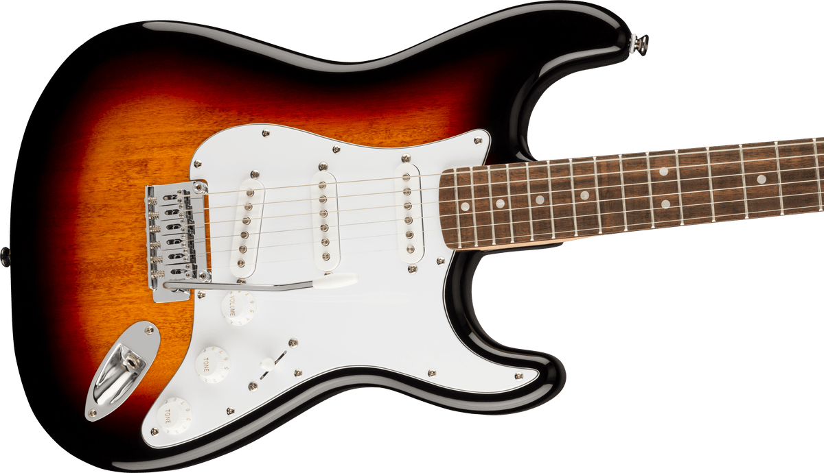 Squier Affinity Series Stratocaster, body detail