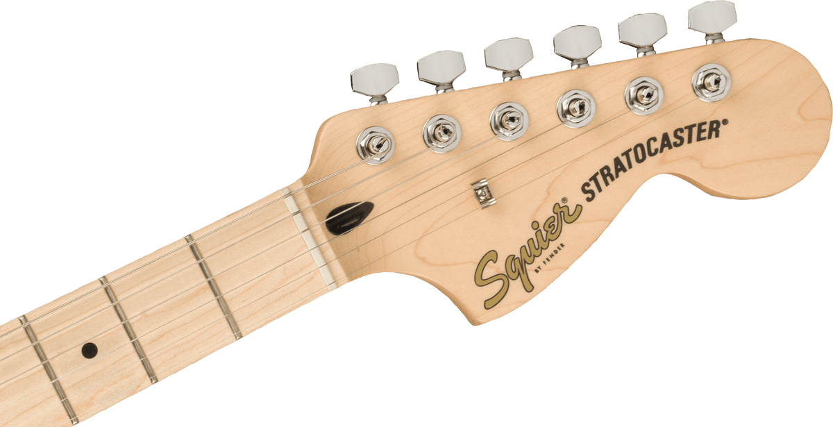 Squier Affinity Series Stratocaster FMT HSS, headstock, front