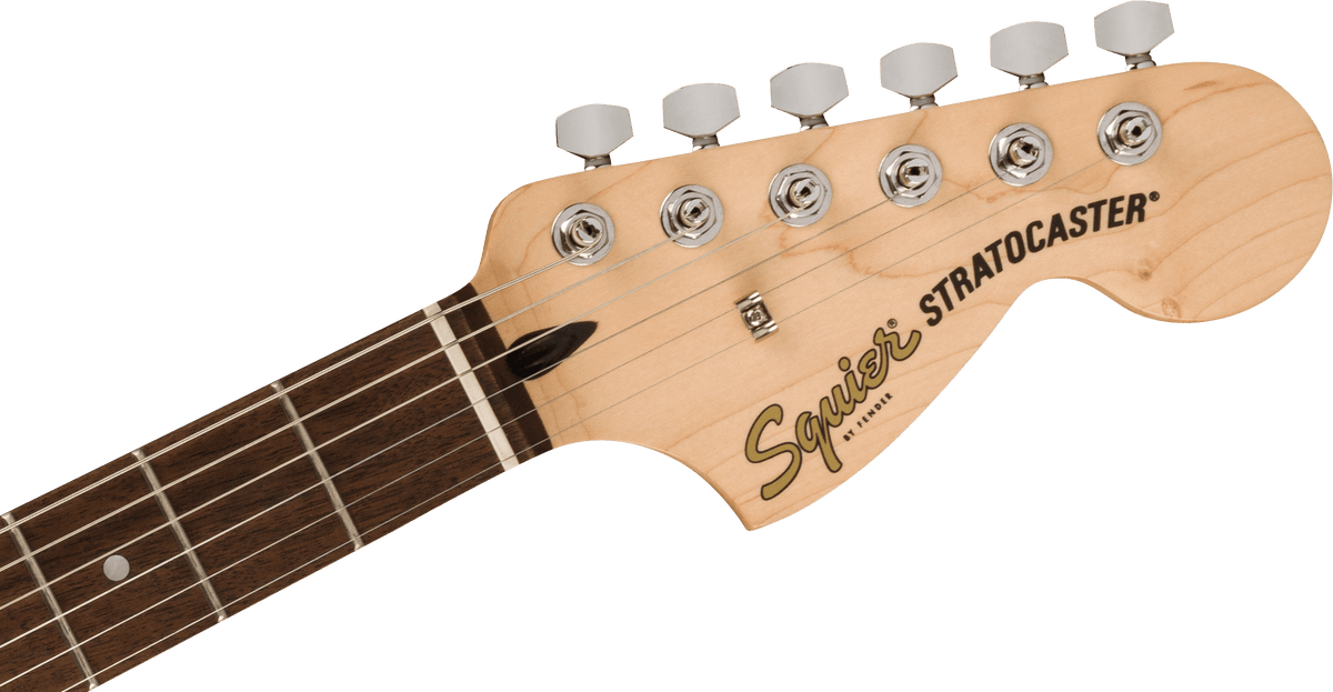 Squier Affinity Series Stratocaster HSS Pack, headstock, front