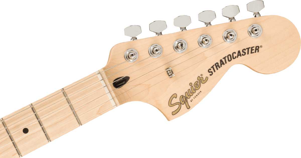 Squier Affinity Series Stratocaster HSS Pack, headstock, front