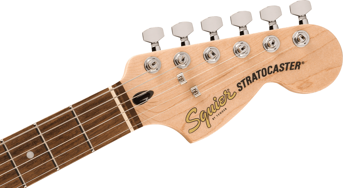 Squier Affinity Series Stratocaster Junior HSS, headstock, front