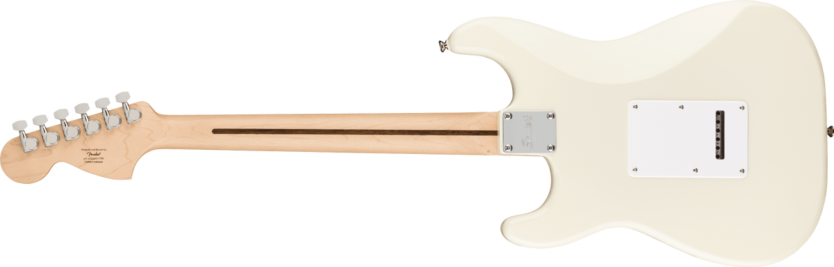 Squier Affinity Series Stratocaster, back view