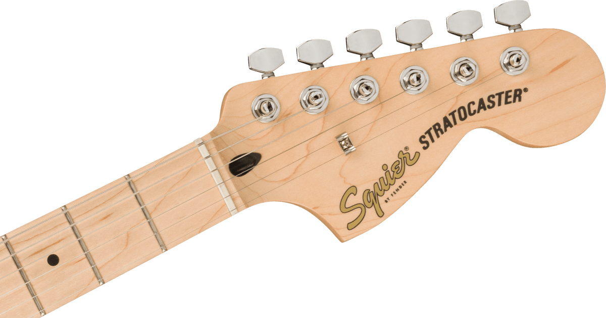 Squier Affinity Series Stratocaster, headstock, front